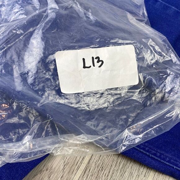 New York Jeans Women's High Waisted Straight Leg Jeans Royal Blue Size 12 - Picture 11 of 11